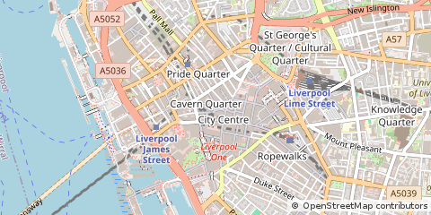 Map of Liverpool
