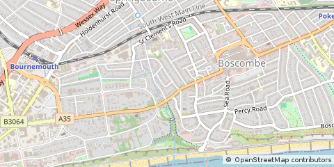 Map of Bournemouth