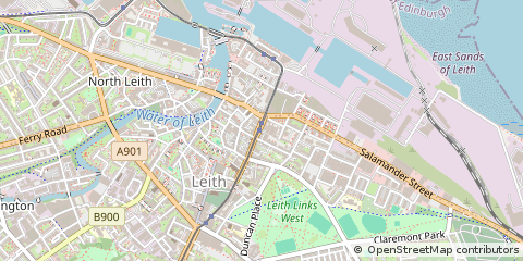 Map of Edinburgh