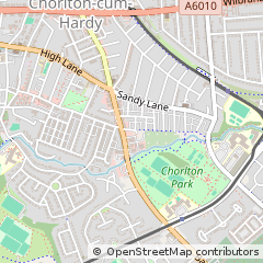 Map of Manchester