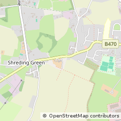 Map of Iver, Buckinghamshire