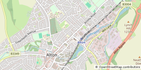 Map of Alton