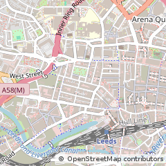 Map of Leeds