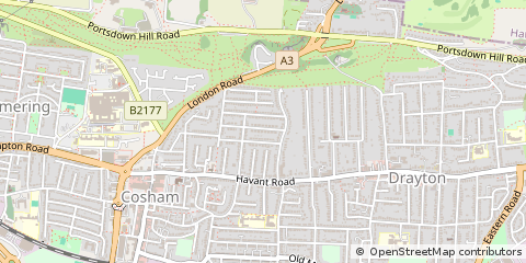 Map of Portsmouth, Hampshire