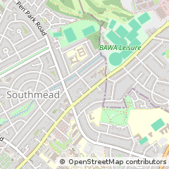 Map of Southmead, Bristol