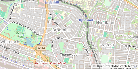 Map of Glasgow