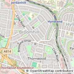 Map of Glasgow