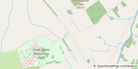 Map of Workington, Cumbria