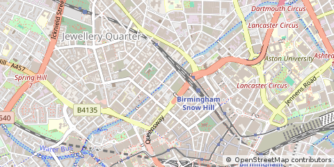 Map of Birmingham