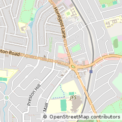 Map of Harrow, Middlesex