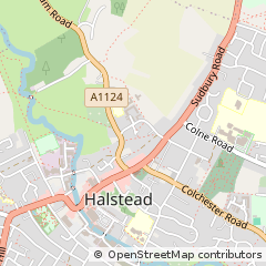 Map of Halstead