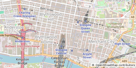 Map of Glasgow