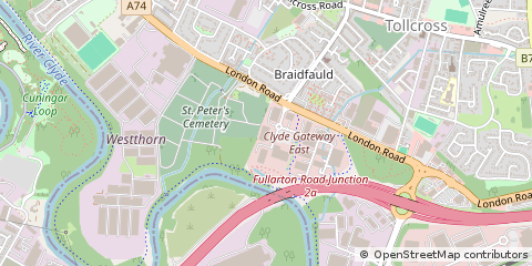 Map of Glasgow
