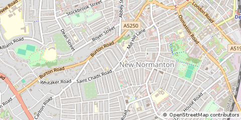Map of Derby, Derbyshire