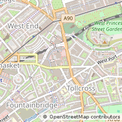 Map of Edinburgh