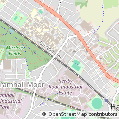 Map of Stockport, Cheshire