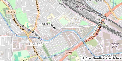 Map of Unit 9, Liberty Centre, Wembley