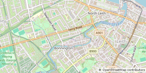 Map of Edinburgh