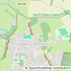 Map of Winchester, Hampshire