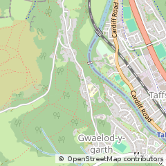 Map of Cardiff