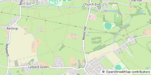 Map of Swindon, Wiltshire