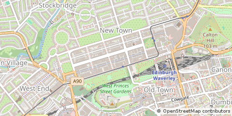 Map of Midlothian