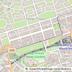 Map of Midlothian