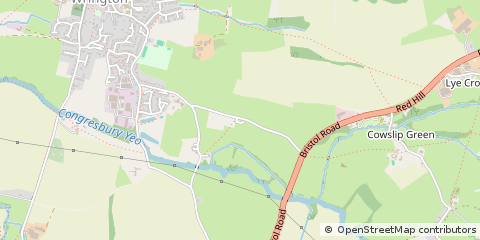 Map of Wrington, Bristol