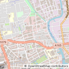 Map of Hull, East Yorkshire