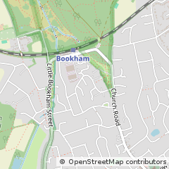Map of Leatherhead
