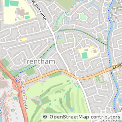 Map of Stoke-on-Trent, Staffordshire