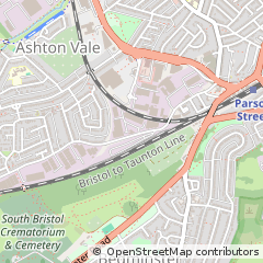 Map of Bristol