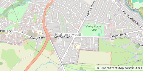 Map of Birmingham