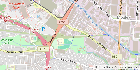 Map of Manchester, Greater Manchester