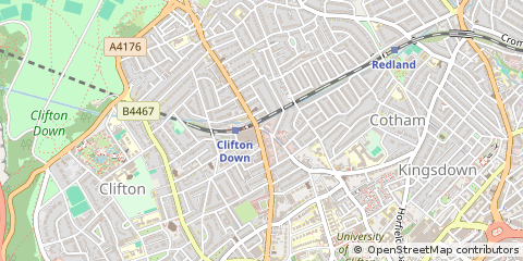 Map of Bristol