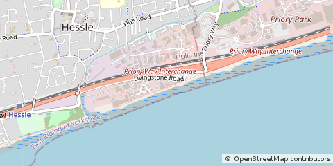 Map of Hessle, East Yorkshire