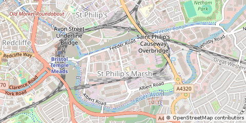 Map of Bristol