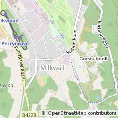 Map of Coleford, Gloucestershire