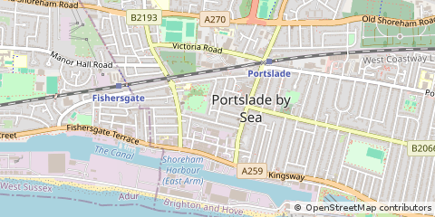 Map of Brighton