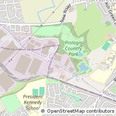 Map of Coventry, West Midlands