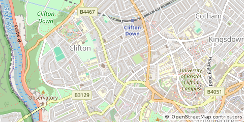 Map of Bristol