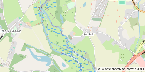 Map of Surrey