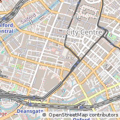 Map of Manchester