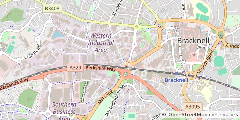 Map of London, Berkshire