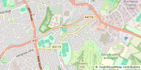 Map of Bristol