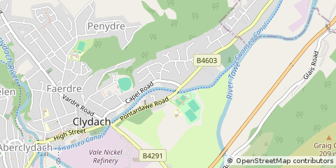 Map of Swansea