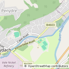 Map of Swansea