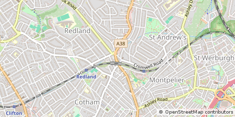 Map of Bristol