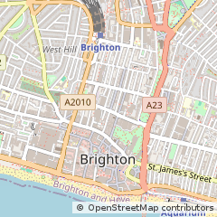 Map of Brighton, East Sussex