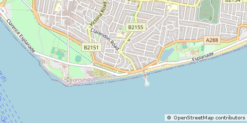 Map of Southsea